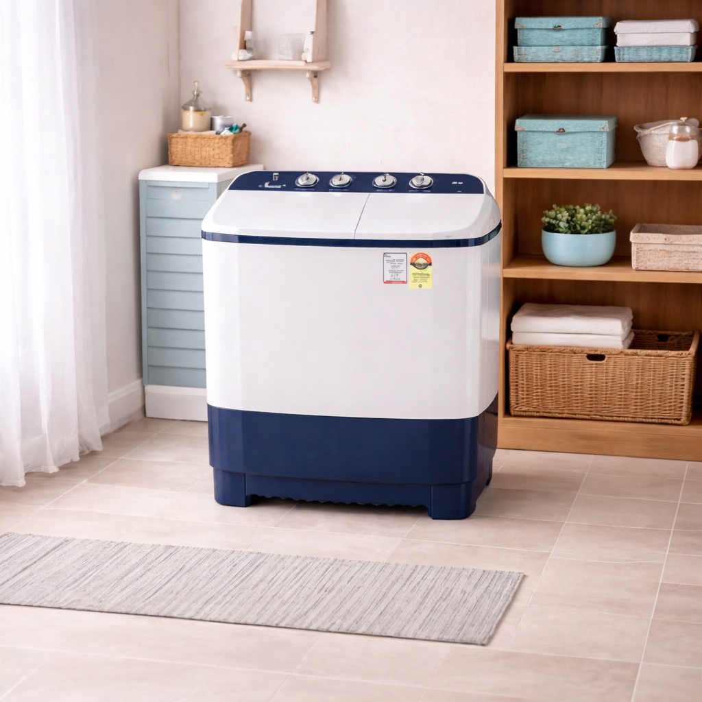 Washing Machine For Rent Rentmojo Semi Automatic 6 Kg Top load Washing Machine for rent in Bangalore ...